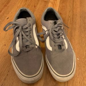 Gray Old School Vans